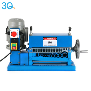 u003Ci>Automatic Scrap Copper Wire Stripping Machine |u003C/i> u003Cb>Machine à dénuder automatique de fils de cuivre |u003C/b> u003Ci>Single Knifeu003C/i> u003Cb>Couteau uniqueu003C/b>