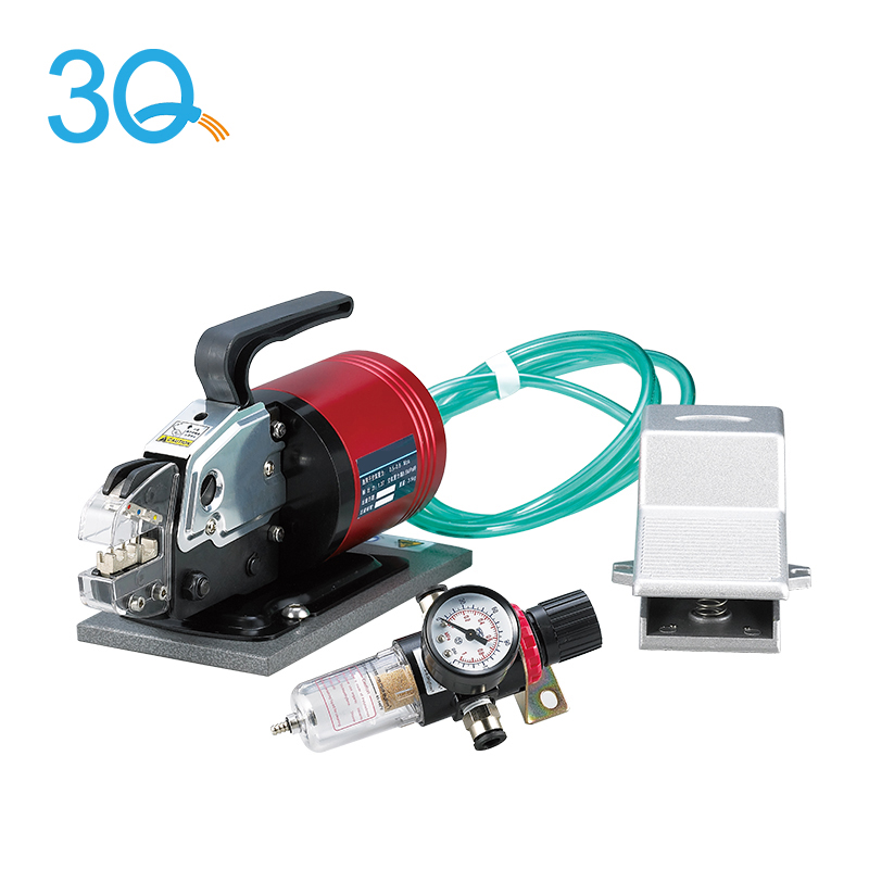 Machine de découpe de fil d'outil de sertissage de borne électrique semi-automatique